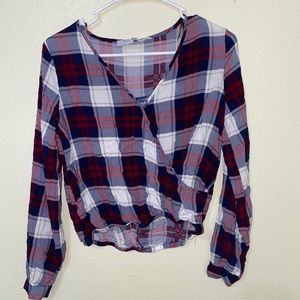 Plaid Crop Top